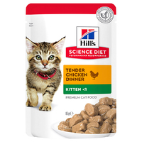 Hill's Kitten Chicken Wet Food Pouch 85g