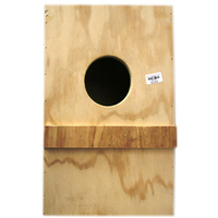 Possum Box Timber Plain 47x30x30cm