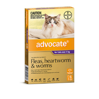 Advocate For Medium & Large Cats 4kg (6 Pack)