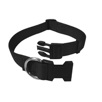 Adjustable Nylon Collar 30-50cm Black