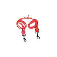Beau Pets Double Ended Webbing Dog Lead Adjustable Red 25mm x 180cm