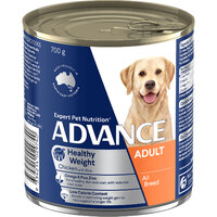 Advance Adult Healthy Weight All Breed Wet Dog Food 700g