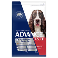 Advance Adult Medium Breed Dental Care Dog Food Chicken 13kg