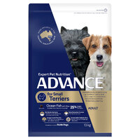 Advance Adult Dog Food for Small Terriors Ocean Fish & Rice 13kg