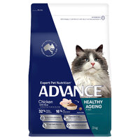 Advance Healthy Aging Senior Dry Cat Food Chicken & Rice 3kg