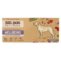 Big Dog Wellbeing Raw Food for Dogs 3kg