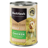 Black Hawk Can Dog Grain Free Chicken 400g