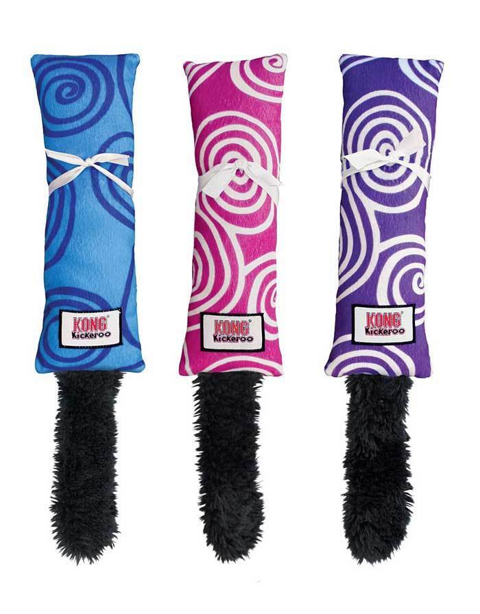KONG Cat Kickeroo Swirl KONG Cat Toys