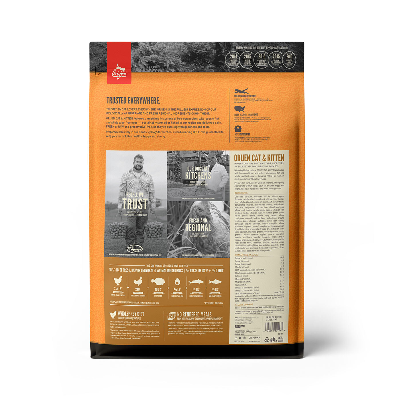 Orijen cat and kitten discount 4lb