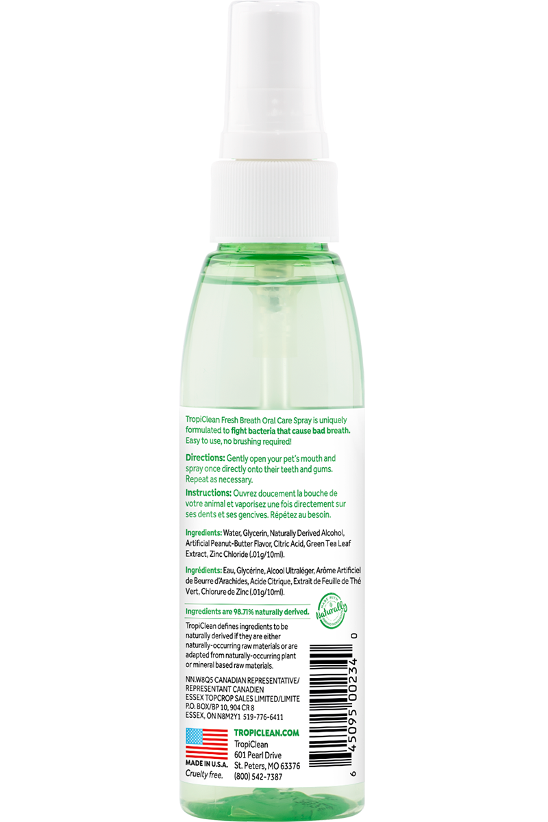 Tropiclean fresh discount breath spray