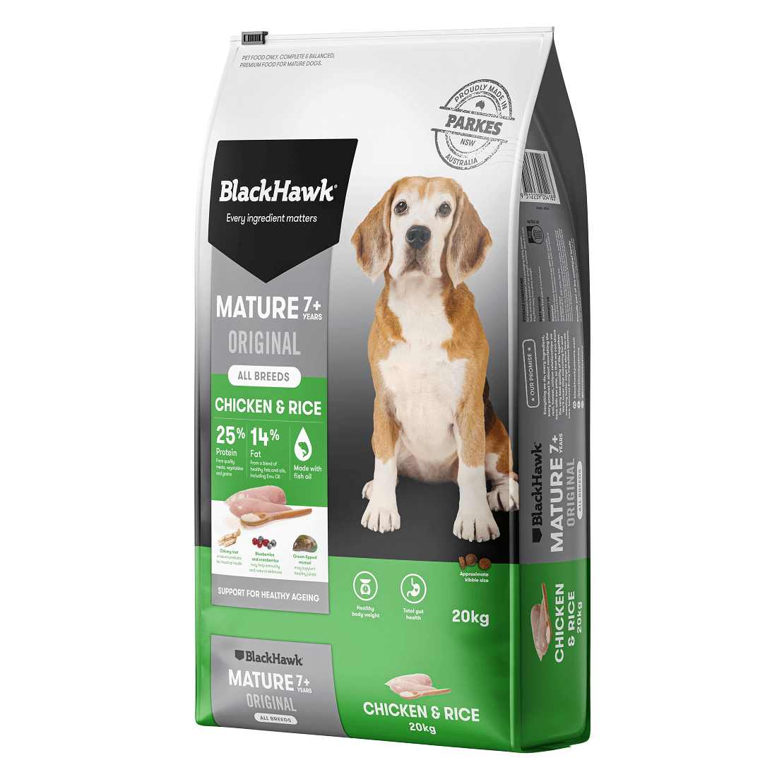 Blackhawk dog food 20kg hot sale