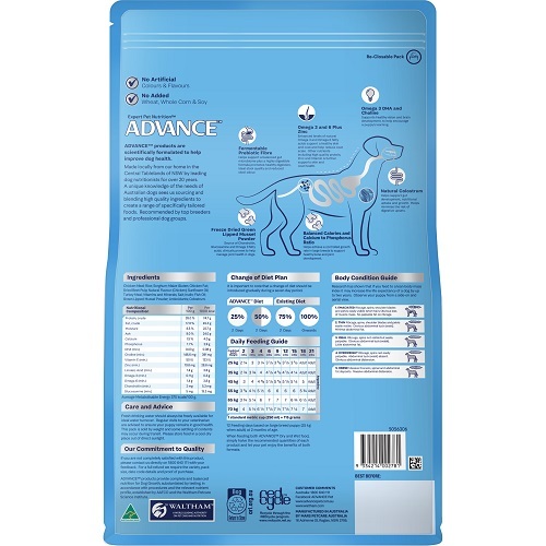 Advance large breed best sale puppy