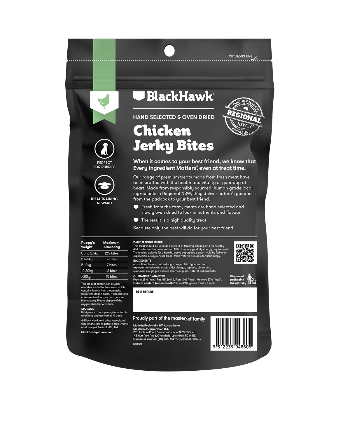 black hawk puppy packs