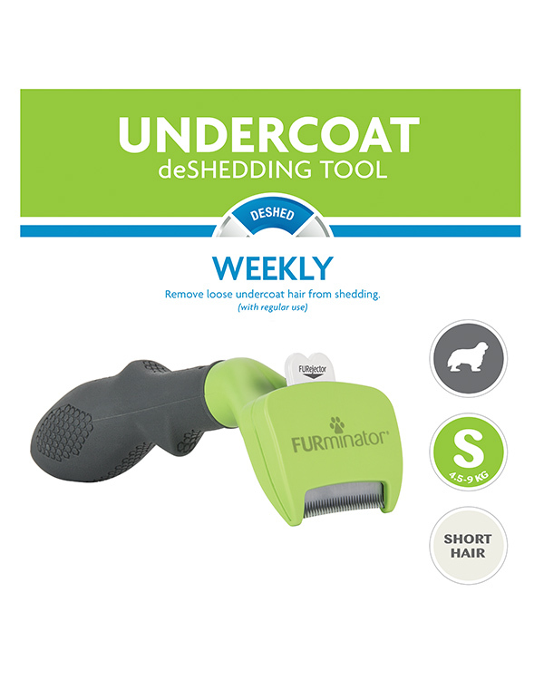 Undercoat deshedding tool small dog short hair hotsell