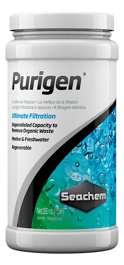  Seachem Purigen, 500 Milliliters, Premium Synthetic Aquarium  Filter Resin : Pet Supplies