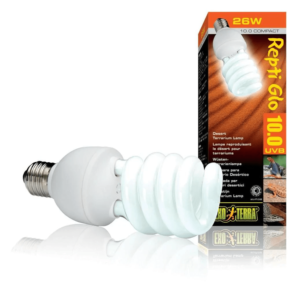 Exo Terra Reptile UVB 150 Repti Glo 10.0 Compact Fluorescent 25 Watt Desert