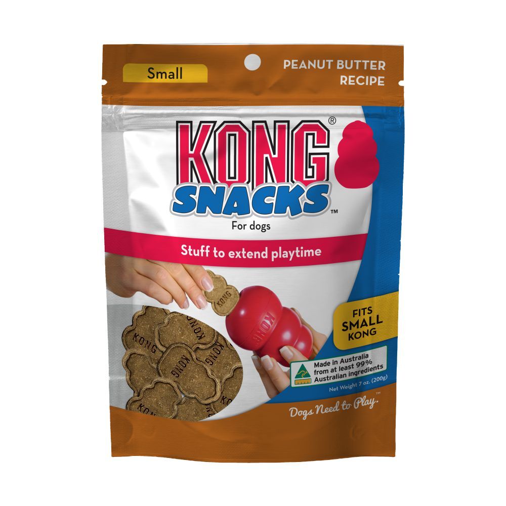 KONG Snacks Peanut Butter 200g KONG Dog Treats