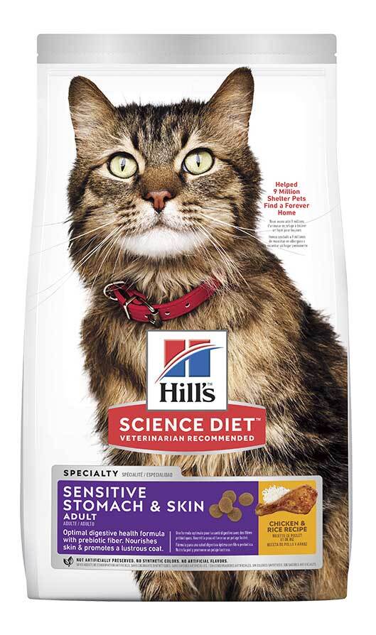 Cat sensitive sales stomach
