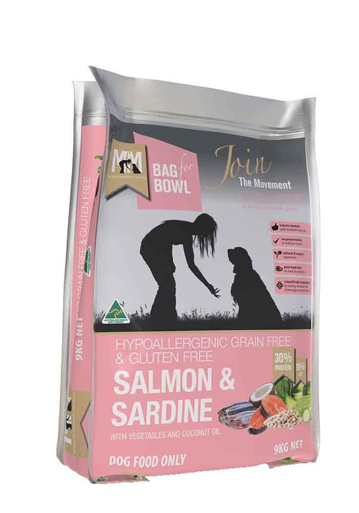 Meals for mutts clearance grain free salmon sardine