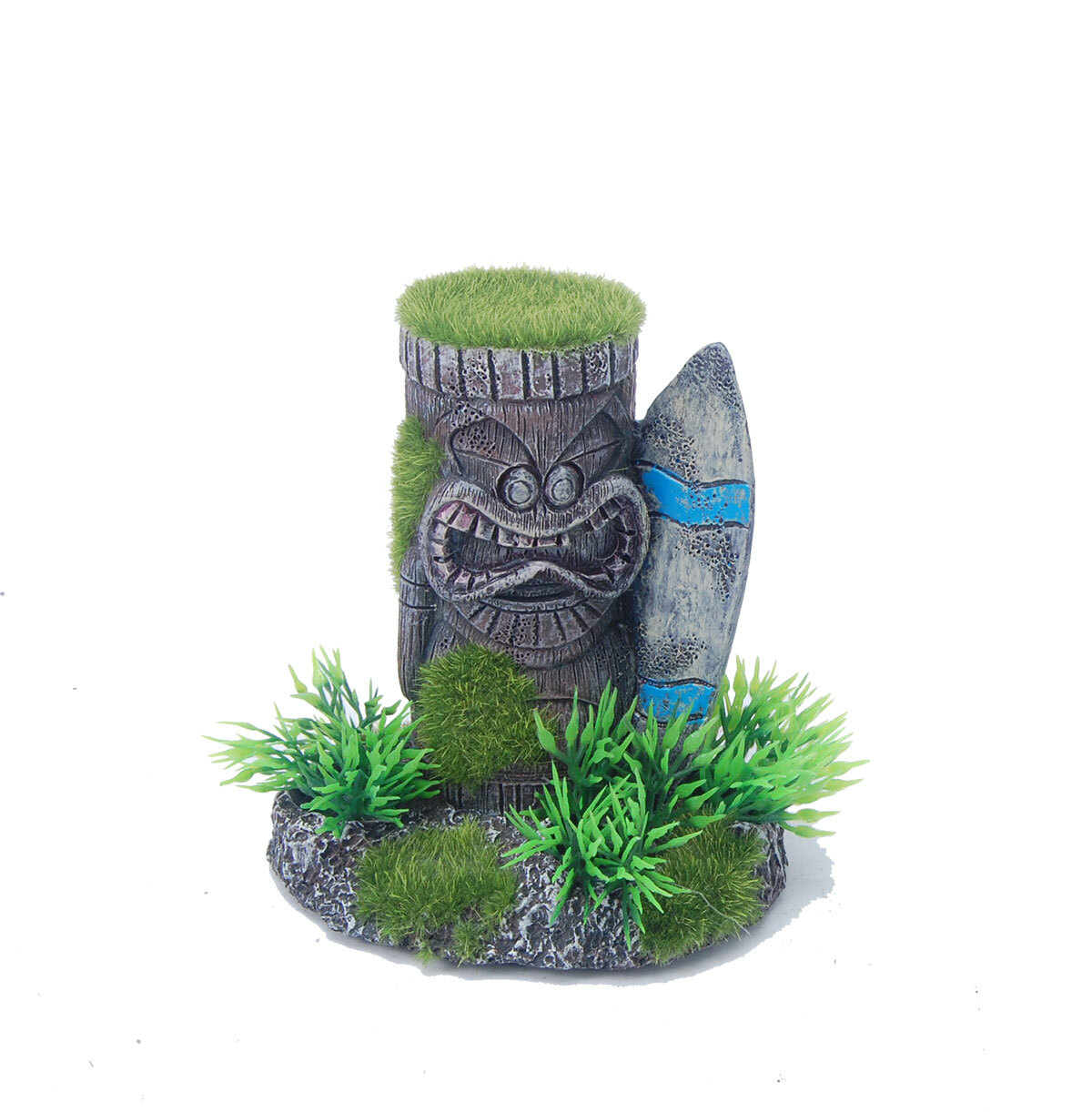 Aquatopia Warrior Face with Surfboard