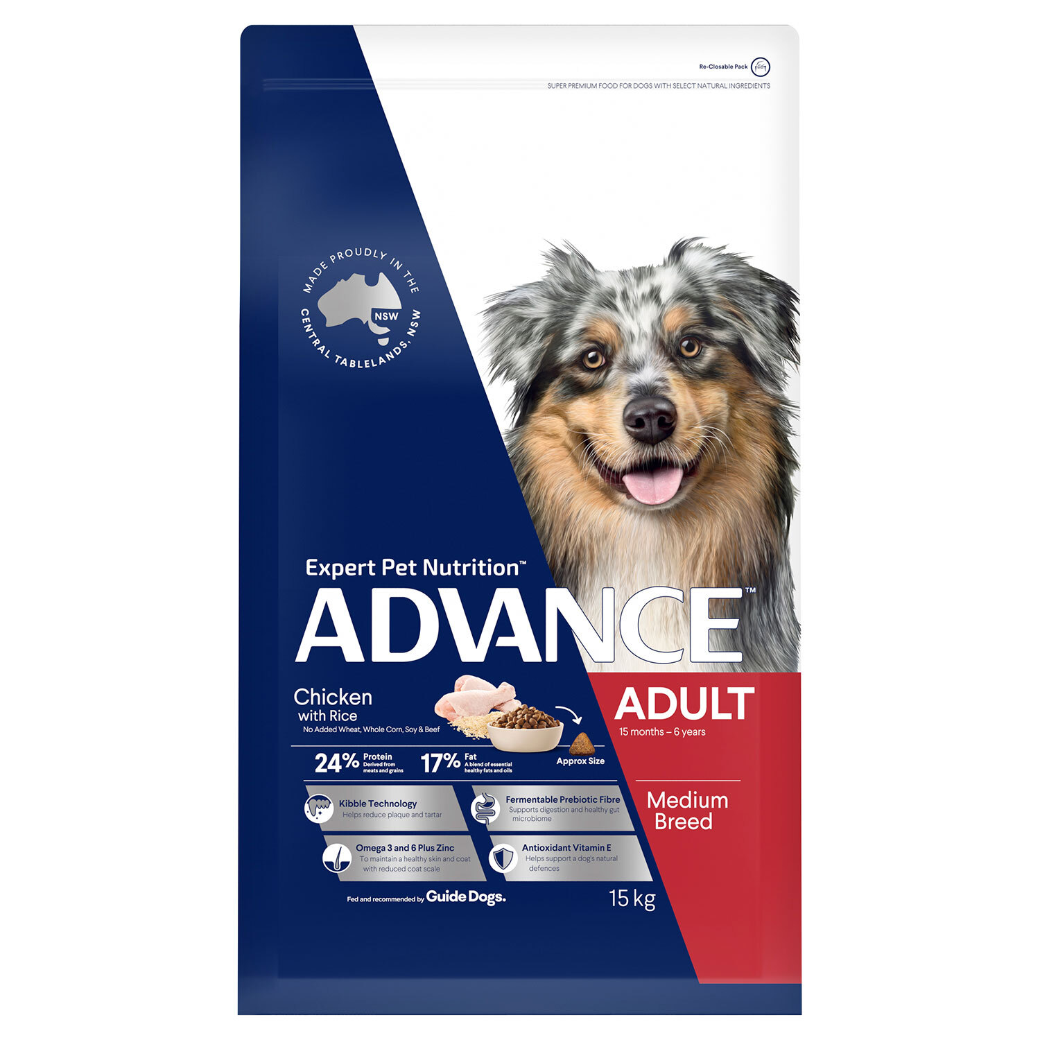 Advance adult dog food sale