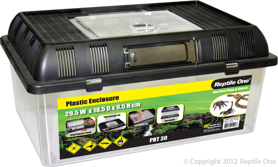 reptile plastic tank