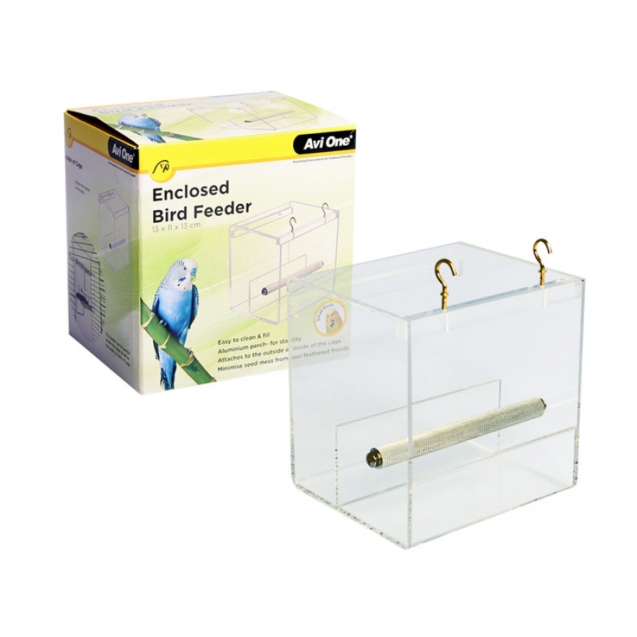 Avi One Enclosed Bird Feeder Pet City Mt Gravatt