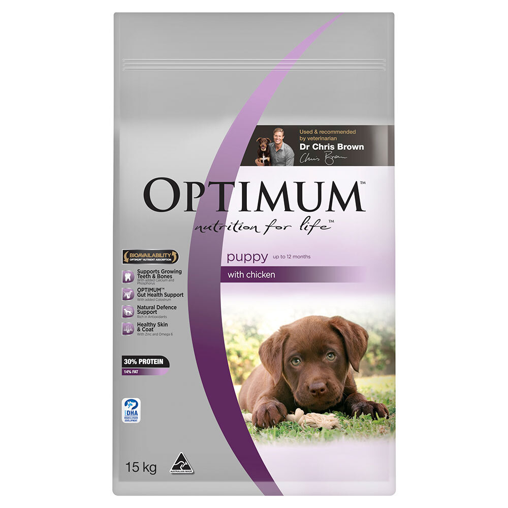 Optimum large breed puppy 15kg new arrivals