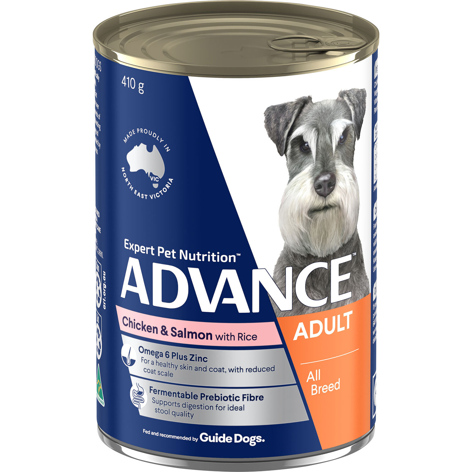 Advance Adult All Breed Wet Dog Food Chicken Salmon 400g Advance Wet Dog Food