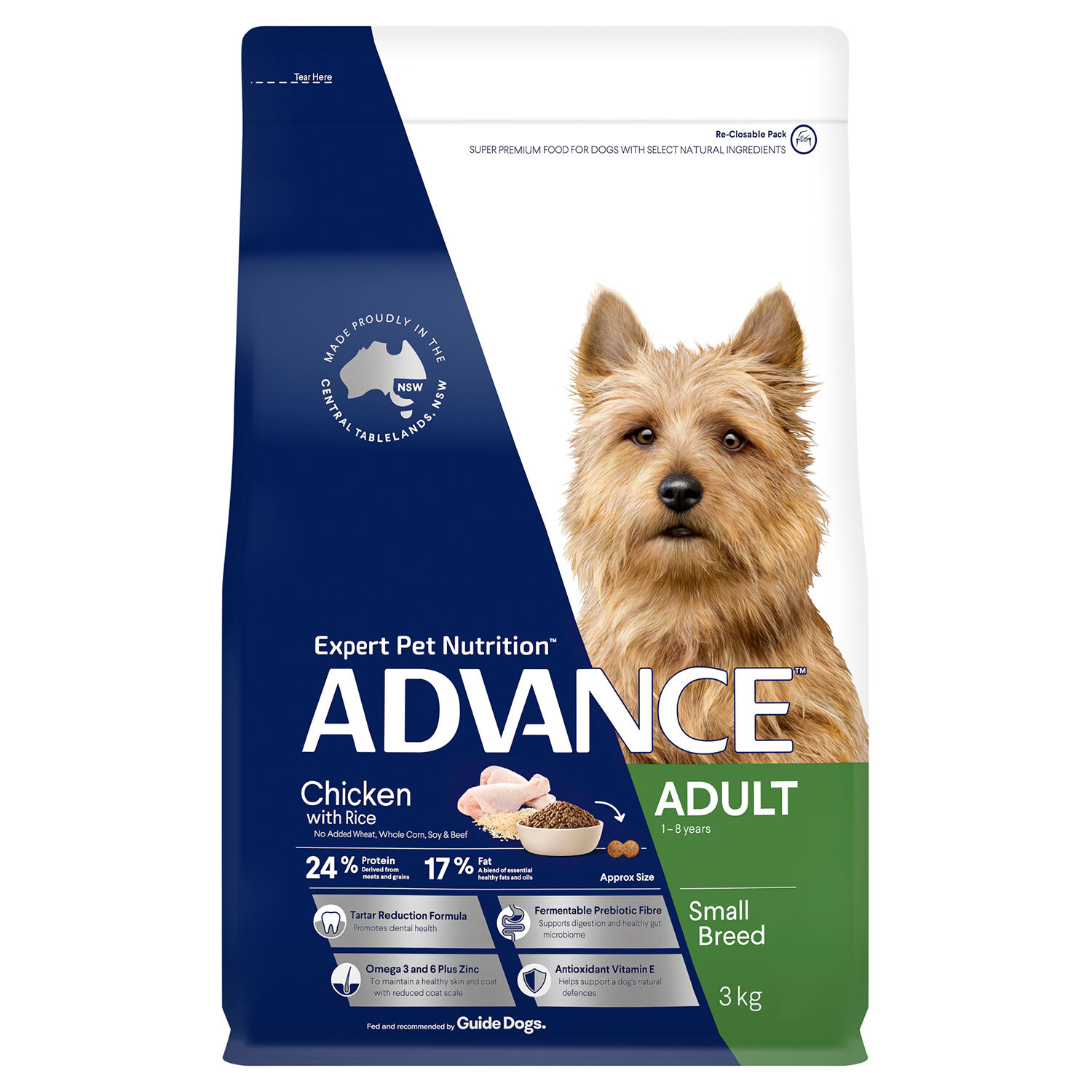 Advance chicken dog food hotsell