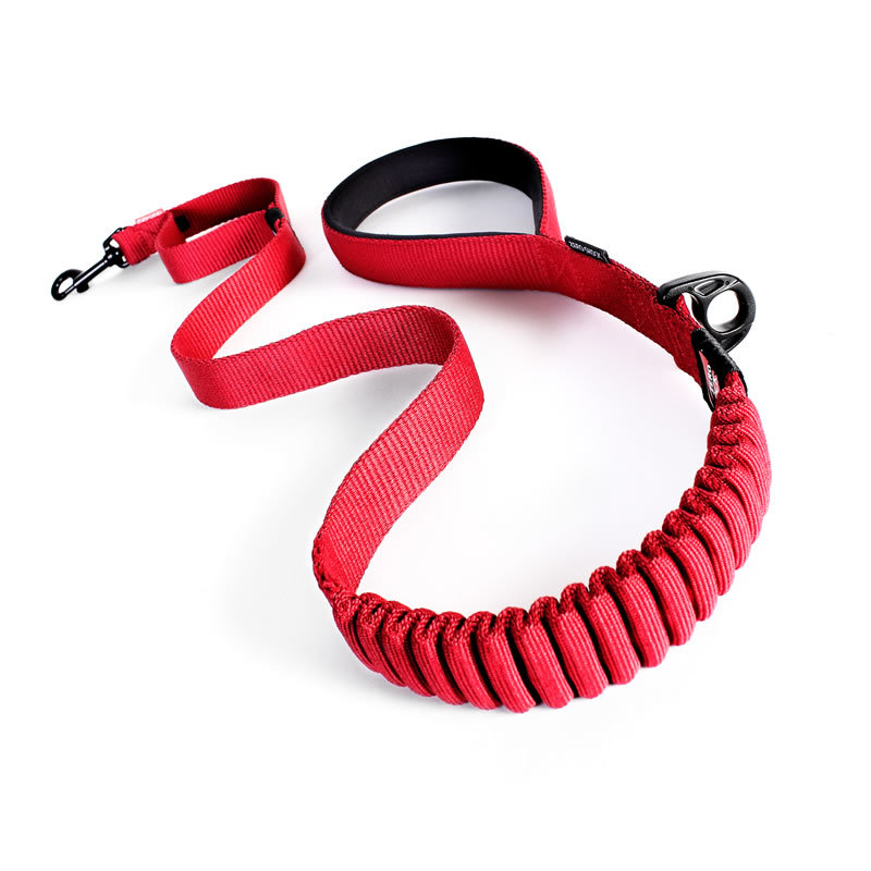 EzyDog Zero Shock Lead 120cm Red