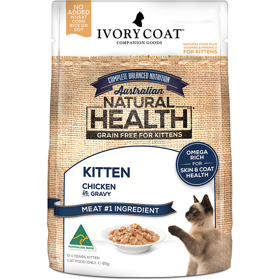 Ivory coat kitten food on sale