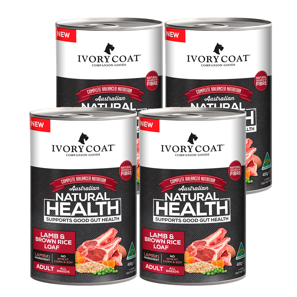 Ivory coat wet dog food clearance