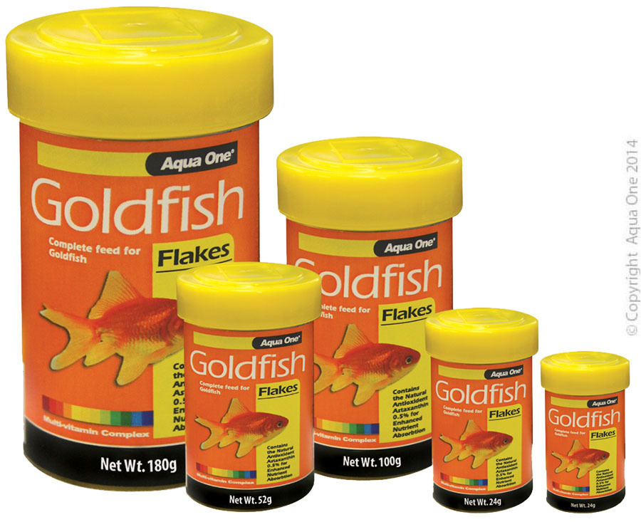 aquadine goldfish duraflake