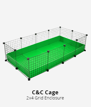 c&c cage 2x4 cubes and corflute