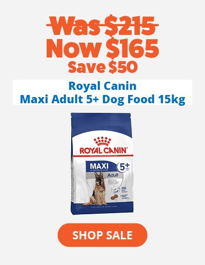 $50 Off selected Royal Canin 15kg dog foods