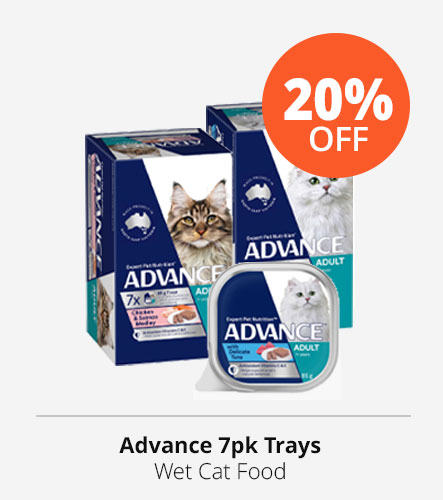20% off advance cat wet food