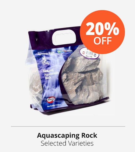 20% off selected aqua rock
