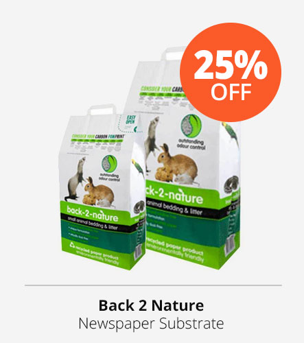25% off back 2 nature substrate