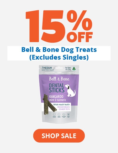 15% off Bell and Bone Treat Packs