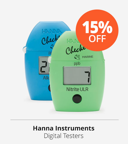 15% off hanna instruments digital checkers