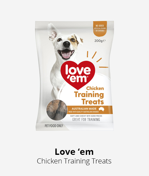 love em chicken training dog treats