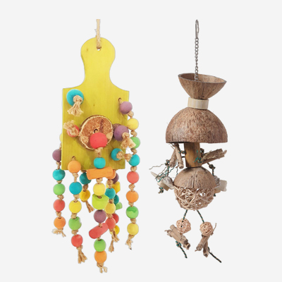 natural bird toys