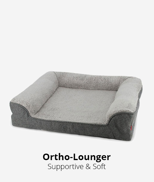 Ortho-Lounger supportive & soft