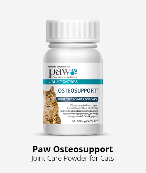 paw osteosupport joint care powder for cats