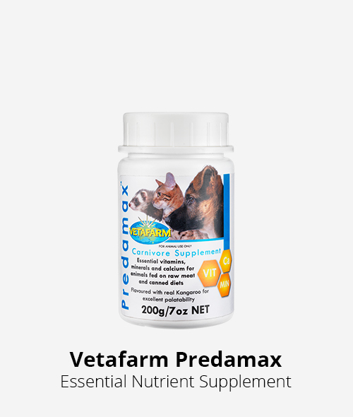 vetafarm predamax carnivore supplement