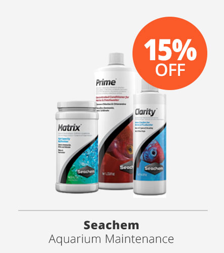 seachem aquarium maintenance 15% off selected items