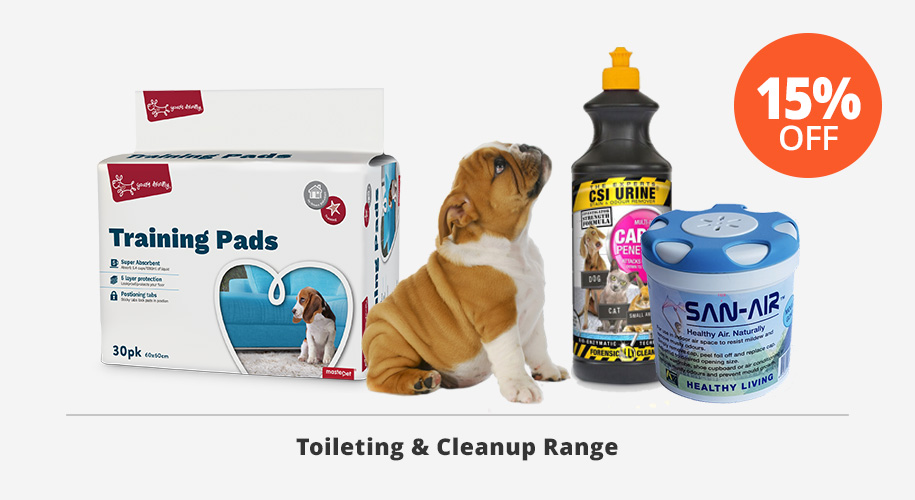 toileting & cleanup range 15% Off