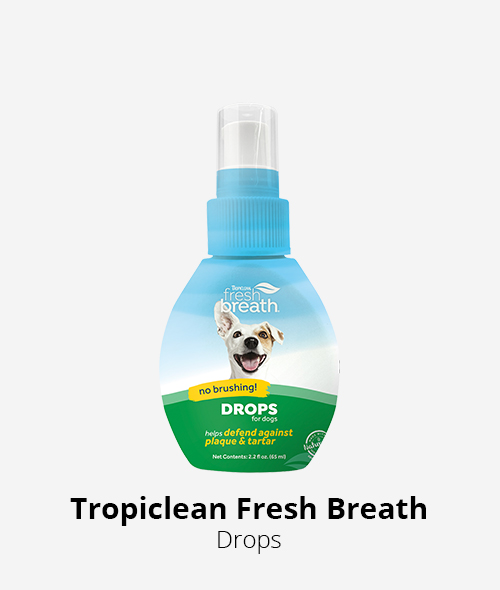 tropiclean fresh breath drops