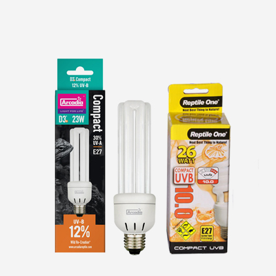 R8508 LED UV Lamp Replacement for 26 Watts UVB5.0 CFLs REPTILAMP UVA UVB Reptile Light Bulb 